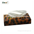 Wholesale Alibaba pp plastic tissue box with leopard printing